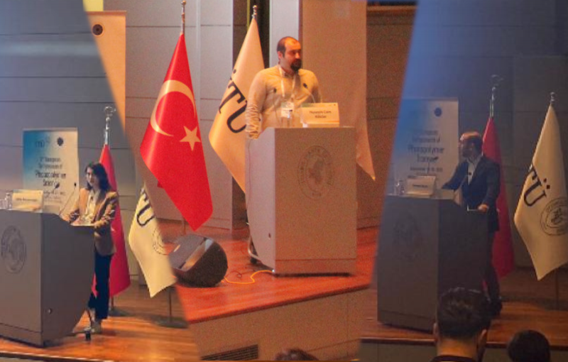 Our group members Azra Kocaarslan, Kerem Kaya and Hüseyin Cem Kılıçlar had succesfully presented their works on ESPS 22'.