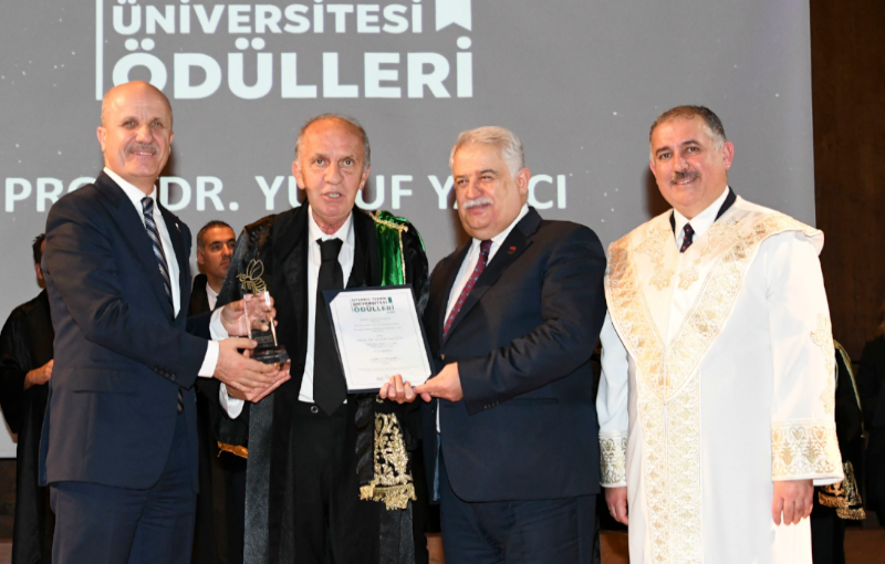 Prof. Yagcı has been awarded with Istanbul Technical University Science Prize.