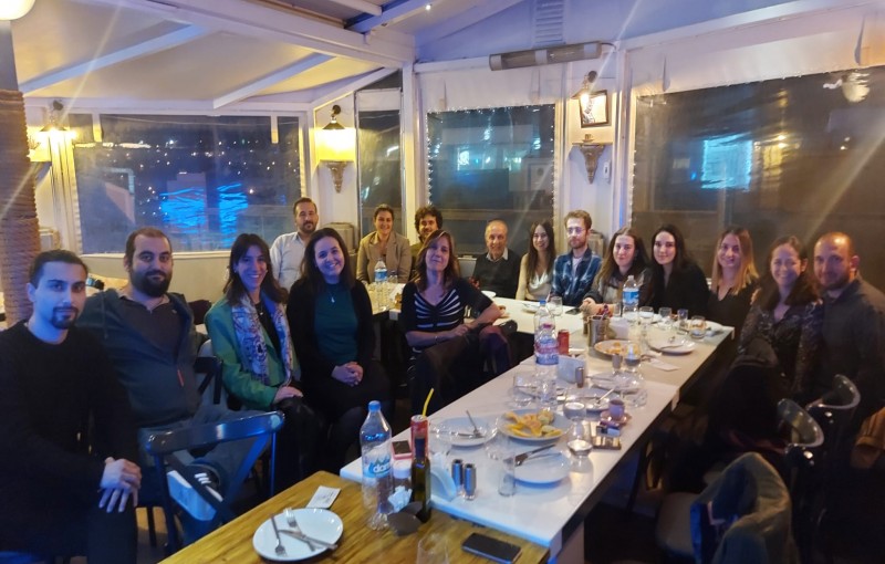 Yagci Lab group members had traditional new year dinner and discussed on their ongoing studies.